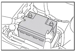 Subaru Solterra alarm activation during battery replacement