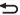 Subaru Solterra back button icon