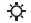 Subaru Solterra brightness adjustment icon