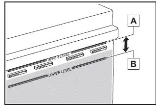 Subaru Solterra battery fluid upper and lower level marks