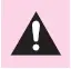 Subaru Solterra warning symbol indicating risk of serious injury or death