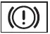 Subaru Solterra brake system warning light Canada red version