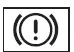 Subaru Solterra brake system warning light yellow version