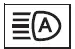 Subaru Solterra automatic high beam AHB indicator