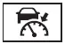 Subaru Solterra dynamic radar cruise control system indicator