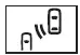 Subaru Solterra side mirror indicator signals for blind spot or system alerts