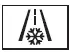 Subaru Solterra low outside temperature warning indicator